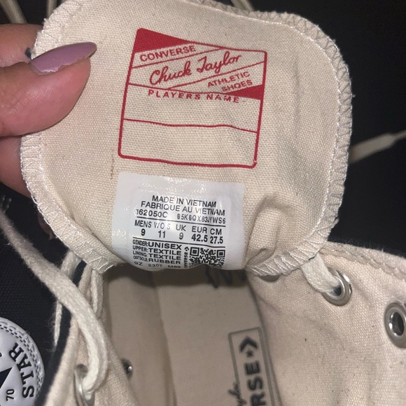 Vintage Converse Chuck 70 Classic Canvas High Top Sneakers - Picture 9 of 10